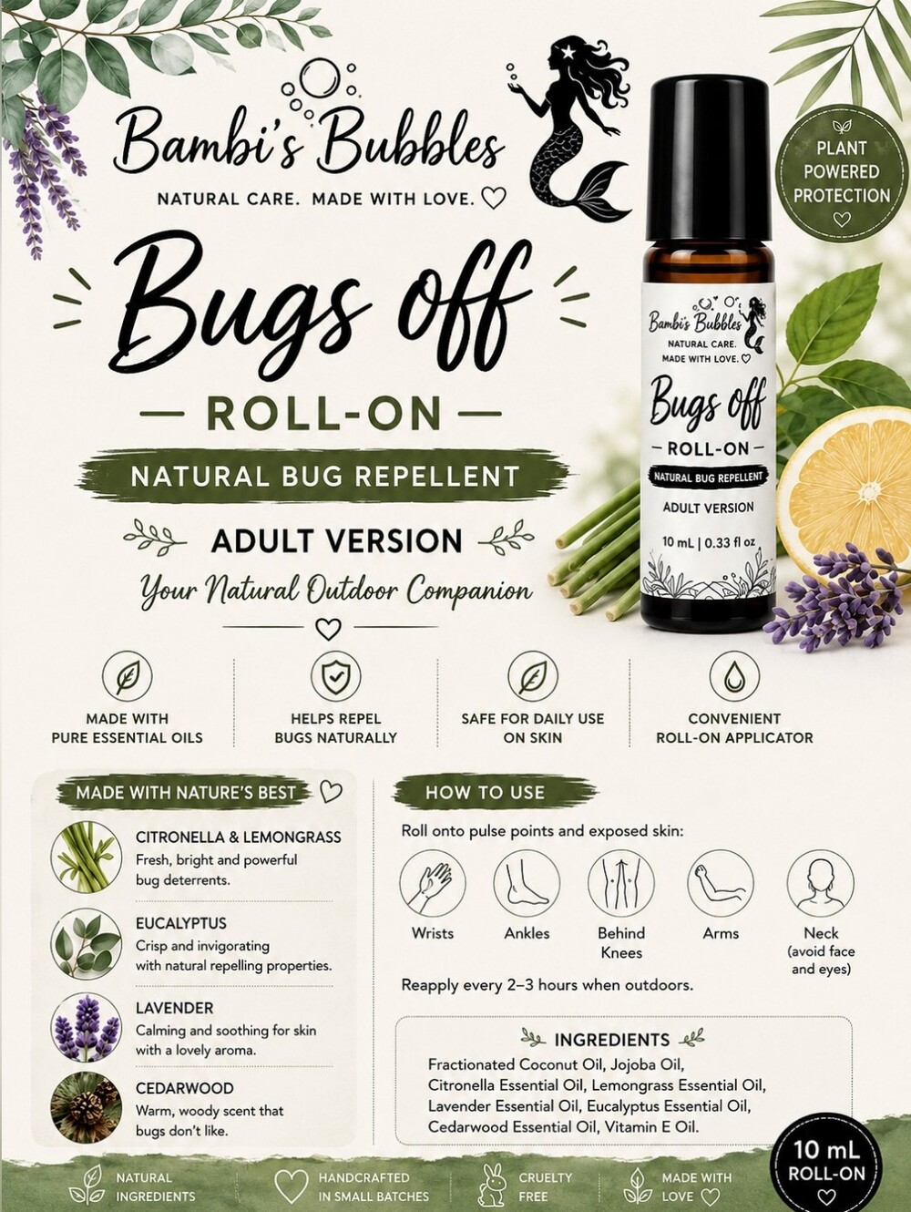 Buy Now! RESTOCKED Combo 4 Piece Bugs Off & After Bites Collection - Picture 2 of 15
